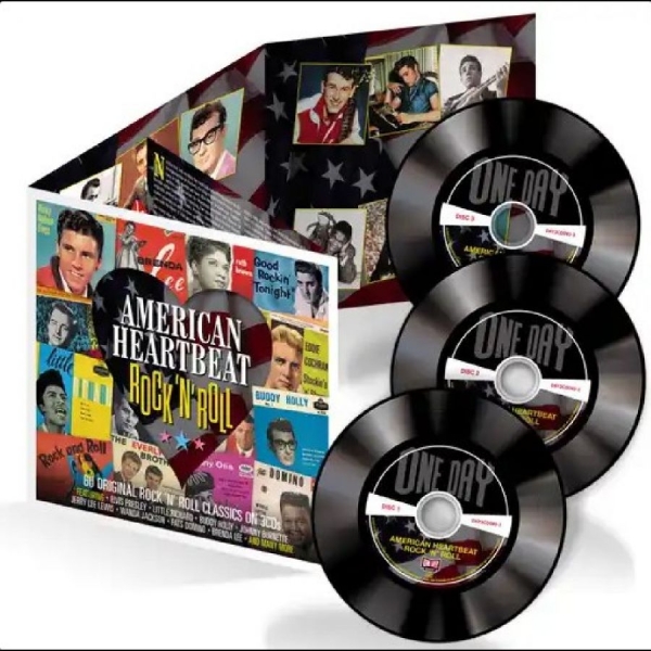 Various - American Heartbeat - Rock 'N' Roll i gruppen VI TIPSER / Fredagsutgivelser / 2025-11-14 hos Bengans Skivbutik AB (5647933)
