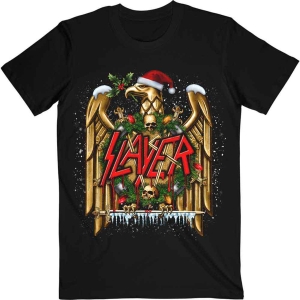 Slayer - Holiday Eagle Uni Bl T-Shirt i gruppen MERCHANDISE / T-shirt / Nyheter / Metal hos Bengans Skivbutik AB (5648201r)