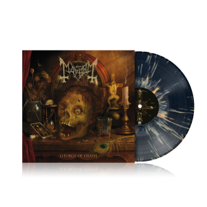 Mayhem - Liturgy Of Death (Ltd Exclusive Gatefold Black-Apricot Splatter Vinyl LP) i gruppen VINYL / Kommende / Metal hos Bengans Skivbutik AB (5648207)