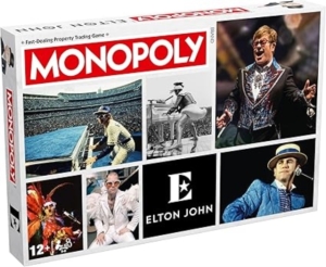 Elton John  - Monopoly i gruppen MERCHANDISE / Selskapsspill / Pop-Rock hos Bengans Skivbutik AB (5648388)