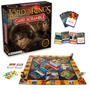 The Lord Of The Rings - Card Scramble Board Game i gruppen MERCHANDISE / Selskapsspill / Soundtrack hos Bengans Skivbutik AB (5648394)