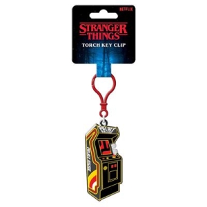 Stranger Things - Arcade Unit Torch Key Clip i gruppen MERCHANDISE / Merch / Kommende / TV-serie hos Bengans Skivbutik AB (5648439)