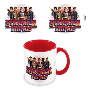 Stranger Things - Cast Red Coloured Pod Mug i gruppen MERCHANDISE / Merch / Kommende / TV-serie hos Bengans Skivbutik AB (5648441)