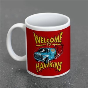 Stranger Things - Hawkins White Pod Mug i gruppen MERCHANDISE / Merch / Kommende / TV-serie hos Bengans Skivbutik AB (5648447)