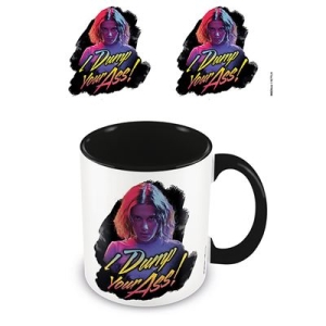 Stranger Things - I Dump Your Ass Retro Black Inner Mug i gruppen MERCHANDISE / Merch / Kommende / TV-serie hos Bengans Skivbutik AB (5648450)