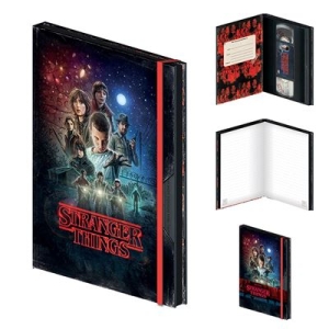Stranger Things - Season 1 A5 Notebook i gruppen MERCHANDISE / Merch / Nyheter / TV-serie hos Bengans Skivbutik AB (5648454)