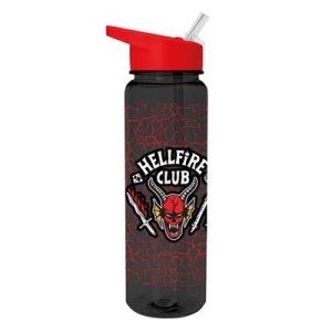 Stranger Things - Hellfire Club Plastic Drinks Bottle i gruppen MERCHANDISE / Merch / Nyheter / TV-serie hos Bengans Skivbutik AB (5648470)