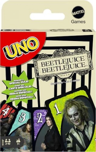 Mattel Games  - Uno Beetlejuice i gruppen MERCHANDISE / Selskapsspill / Soundtrack hos Bengans Skivbutik AB (5648488)