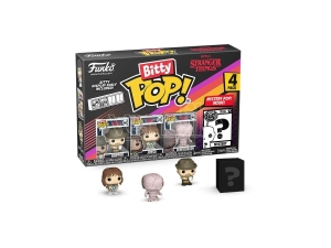Stranger Things - Funko Bitty Pop!: Szn1 - Hopper 4-Pack i gruppen Merchandise / Kommende hos Bengans Skivbutik AB (5648498)