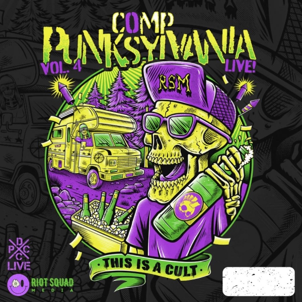 Various Artists - Camp Punksylvania Vol. 4 Live i gruppen VINYL / Toppselgere hos Bengans Skivbutik AB (5648571)