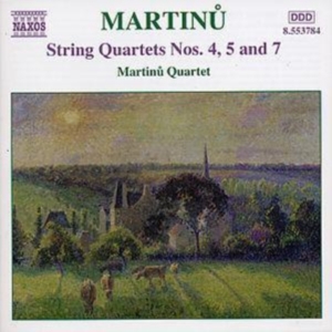 Martinu Bohuslav - String Quartets Vol 3 i gruppen Externt_Lager / Naxoslager hos Bengans Skivbutik AB (564863)