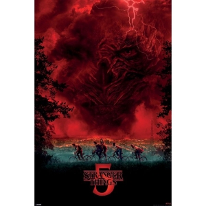 Stranger Things - Season 5 Maxi Poster 91,5 X 61 Cm i gruppen Merchandise / Nyheter hos Bengans Skivbutik AB (5648719)