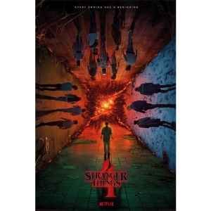 Stranger Things - Season 4 Maxi Poster 91,5 X 61 Cm i gruppen Merchandise / Kommende hos Bengans Skivbutik AB (5648720)