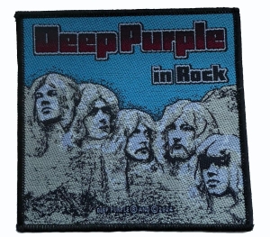 Deep Purple - Patch In Rock (9,6 X 10 Cm) i gruppen MERCHANDISE / Tøypatch / Heavy Metal hos Bengans Skivbutik AB (5648774)