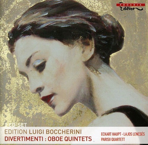 Boccherini - Oboe Quintets i gruppen CD / Klassisk hos Bengans Skivbutik AB (5648847)