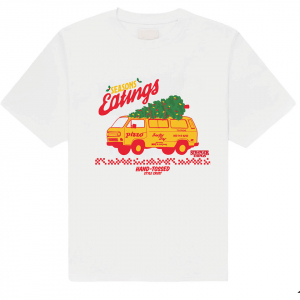 Stranger Things - Season Of Eating Hand Tossed Uni Wht T-Shirt i gruppen MERCHANDISE / T-shirt / Kommende / Film-Musikkkal hos Bengans Skivbutik AB (5649140r)