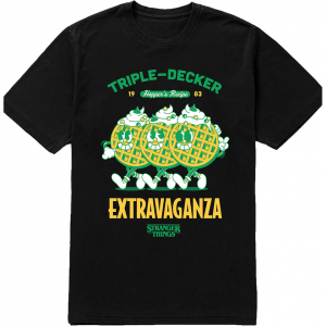 Stranger Things - Ahoy Now Available Uni Bl T-Shirt i gruppen MERCHANDISE / T-shirt / Kommende / Film-Musikkkal hos Bengans Skivbutik AB (5649158r)