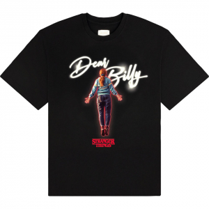 Stranger Things - Dear Billy Uni Bl T-Shirt i gruppen MERCHANDISE / T-shirt / Kommende / Film-Musikkkal hos Bengans Skivbutik AB (5649166r)