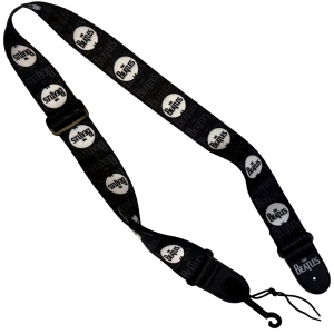 The Beatles - Drop T Drum Bl Guitar Strap i gruppen MERCHANDISE / Merch / Nyheter / Pop-Rock hos Bengans Skivbutik AB (5649184)