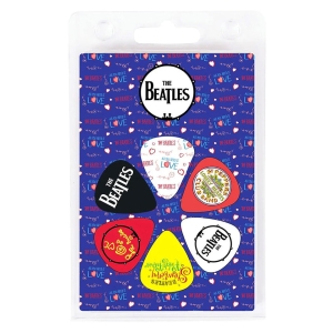 The Beatles - Love Is 6-Pack Plectrum Pack i gruppen MERCHANDISE / Merch / Nyheter / Pop-Rock hos Bengans Skivbutik AB (5649188)