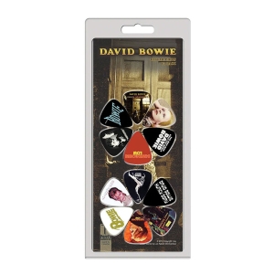David Bowie - Covers 12-Pack Plectrum Pack i gruppen MERCHANDISE / Merch / Pop-Rock hos Bengans Skivbutik AB (5649195)