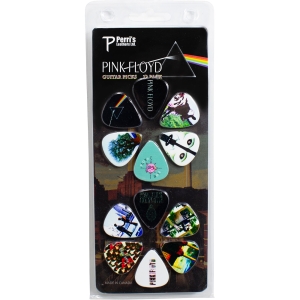 Pink Floyd - Covers 12-Pack Plectrum Pack i gruppen MERCHANDISE / Merch / Nyheter / Pop-Rock hos Bengans Skivbutik AB (5649196)