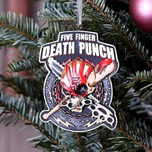 Five Finger Death Punch - Five Finger Death Punch Hanging Ornament i gruppen MERCHANDISE / Merch / Metal hos Bengans Skivbutik AB (5649457)