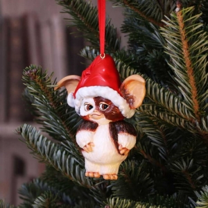 Gremlins - Gizmo Santa Hat Hanging Ornament 10.5Cm i gruppen VI TIPSER / Christmas Merch hos Bengans Skivbutik AB (5649458)