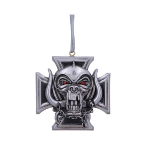 Motorhead - Motorhead Warpig Cross Hanging Ornament 6Cm i gruppen MERCHANDISE / Merch / Metal hos Bengans Skivbutik AB (5649460)