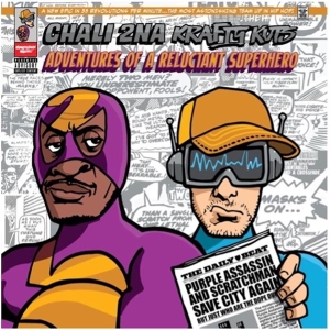 Chali 2Na & Krafty Kuts - Adventures Of A Reluctant Superhero i gruppen VI TIPSER / Hjem - Vinyl Nyheter & Kommende hos Bengans Skivbutik AB (5649540)