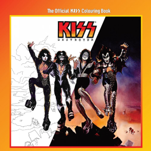 Kiss - The Official Kiss Colouring Book i gruppen PocketBøker / Nyheter hos Bengans Skivbutik AB (5649605)