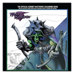 Rodney Matthews - The Official Rodney Matthews Colouring Book i gruppen PocketBøker / Nyheter hos Bengans Skivbutik AB (5649606)