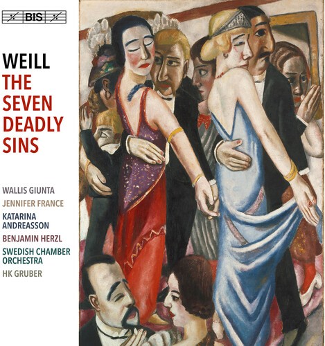 Kurt Weill - The Seven Deadly Sins i gruppen Musikk / SACD / Klassisk hos Bengans Skivbutik AB (5649641)