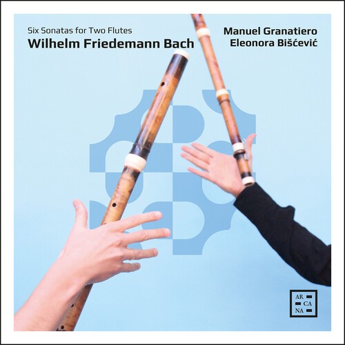 Bach W F - Six Sonatas For Two Flutes i gruppen VI TIPSER / Fredagsutgivelser / 2026-01-16 hos Bengans Skivbutik AB (5649644)