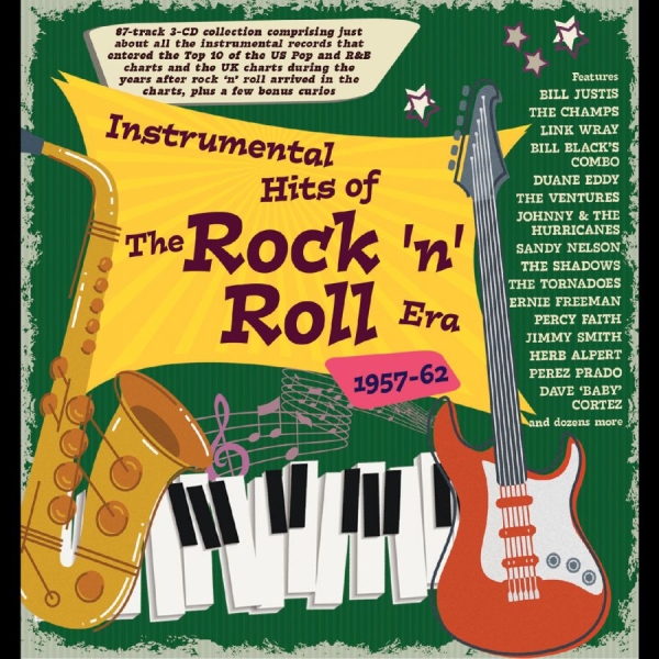 Various Artists - Instrumental Hits Of The Rock 'N' R i gruppen CD / Toppselgere hos Bengans Skivbutik AB (5649876)