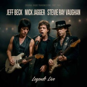 Jeff Beck Mick Jagger Stevie Ray - Legends Live (Clear Vinyl Lp) i gruppen VINYL / Kommende / Pop-Rock hos Bengans Skivbutik AB (5649890)