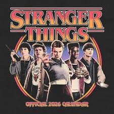 Stranger Things - Season 5 2026 Square Calendar i gruppen MERCHANDISE / Kalender / TV-serie hos Bengans Skivbutik AB (5649939)