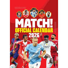 Match! Football (Magazine) - 2026 A3 Calendar i gruppen MERCHANDISE / Kalender / Sport hos Bengans Skivbutik AB (5649948)