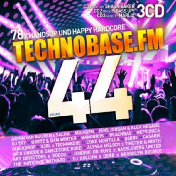 Various Artists - Technobase.Fm Vol. 44 i gruppen VI TIPSER / Fredagsutgivelser / 2025-12-05 hos Bengans Skivbutik AB (5649997)