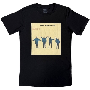 The Beatles - Help! Album Cover Uni Bl T-Shirt i gruppen MERCHANDISE / T-shirt / Kommende / Pop-Rock hos Bengans Skivbutik AB (5650170r)