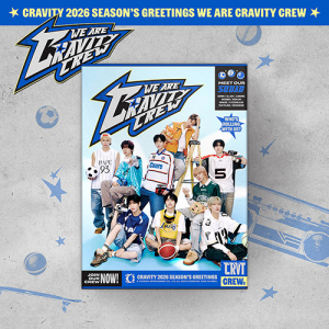 Cravity - 2026 Seasons Greetings (We Are Cravity Crew) + Photocard (SW) i gruppen MERCHANDISE / Merch / Kommende / K-Pop hos Bengans Skivbutik AB (5650288)