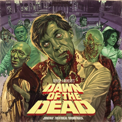 V/A - Dawn Of The Dead (Library Cues) i gruppen VINYL / Film-Musikkkal hos Bengans Skivbutik AB (5650316)