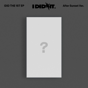 Idid - The 1St Ep [I Did It.] ?After Sunse i gruppen CD / Nyheter / Pop-Rock hos Bengans Skivbutik AB (5650430)
