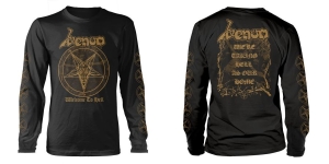 Venom - L/S Welcome To Hell (Xl) i gruppen MERCHANDISE / T-shirt / Heavy Metal hos Bengans Skivbutik AB (5650467)