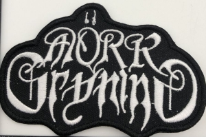 Mörk Gryning - Patch Logo Cut Out (10 X 6,4 Cm) i gruppen MERCHANDISE / Tøypatch /  /  hos Bengans Skivbutik AB (5650586)