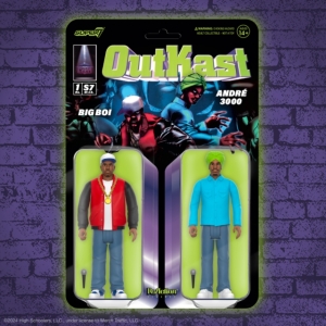Outkast - Reaction Figures Wave 01 - Outkast (Atliens) i gruppen MERCHANDISE / Merch / Hip Hop-Rap hos Bengans Skivbutik AB (5650734)