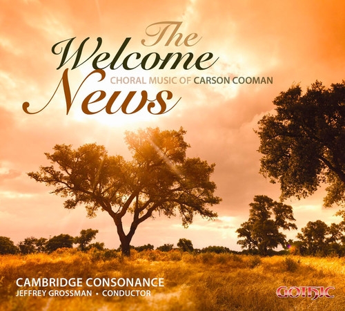 Carson Cooman - The Welcome News i gruppen CD / Klassisk hos Bengans Skivbutik AB (5650884)