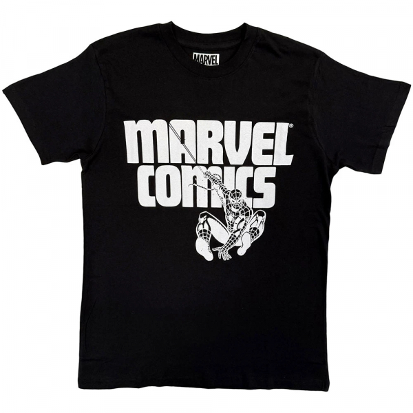 Marvel - Spider-Man Marvel Comics Uni Bl T-Shirt i gruppen MERCH / Klær / T-skjorter hos Bengans Skivbutik AB (5651283r)