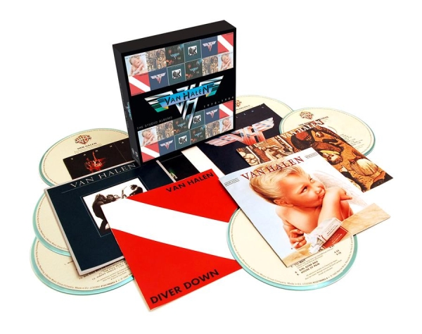 Van Halen - Studio Albums 1978-1984 i gruppen CD / Rock hos Bengans Skivbutik AB (565130)