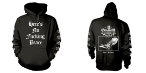 Marduk - Hood - Here's No Peace (M) i gruppen MERCHANDISE / Hoodies / Kommende / Metal hos Bengans Skivbutik AB (5651398)